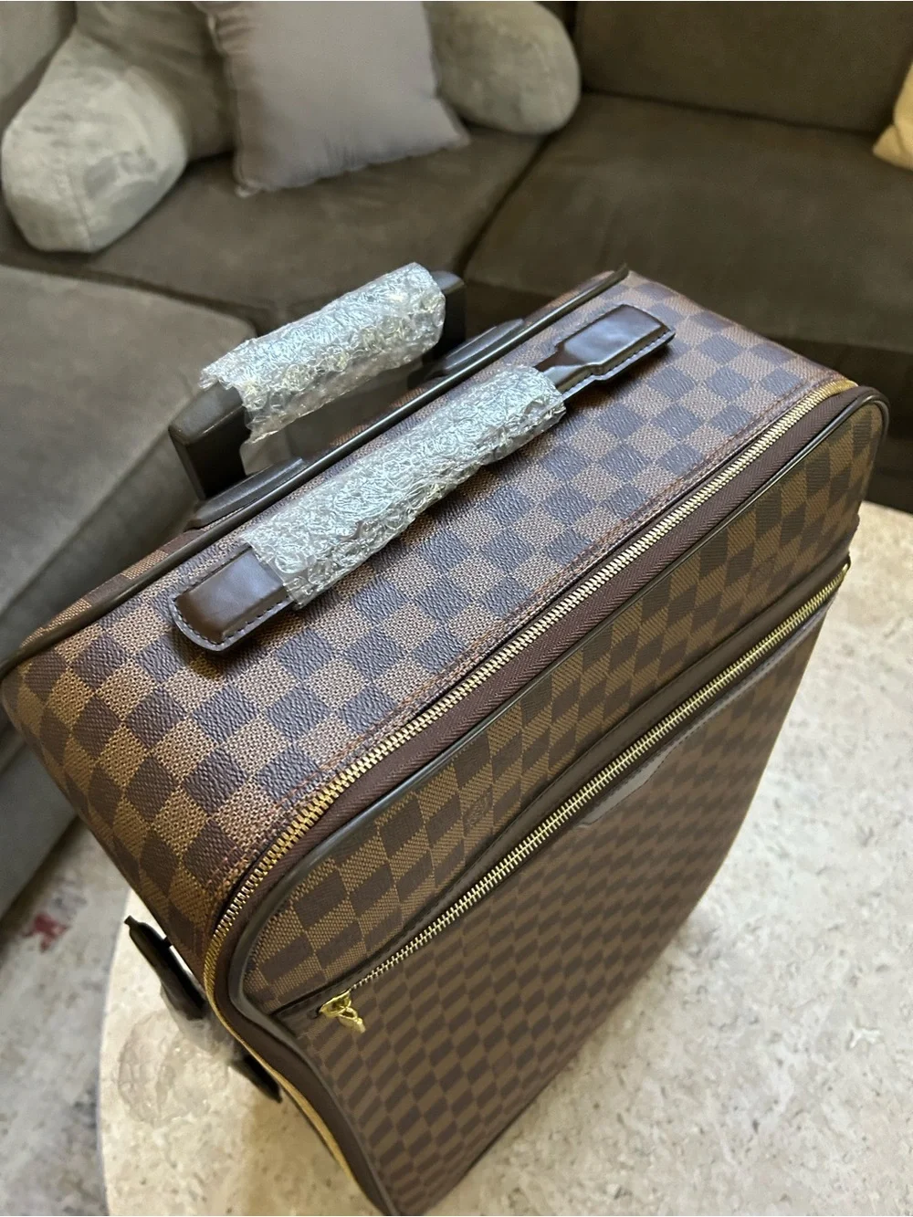 Louis Vuitton DE Rolling 50 Suitcase - Men Bags